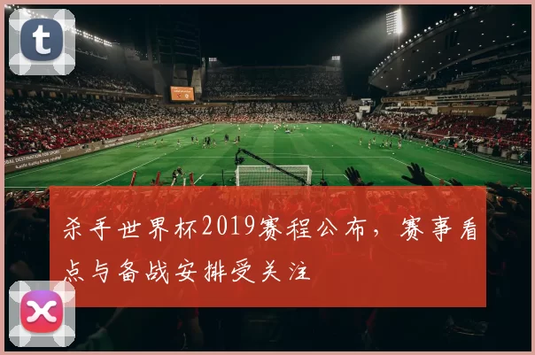 杀手世界杯2019赛程公布,赛事看点与备战安排受关注