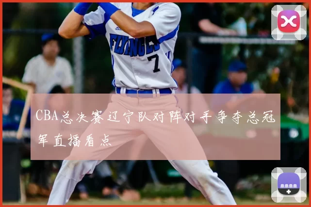 CBA总决赛辽宁队对阵对手争夺总冠军直播看点