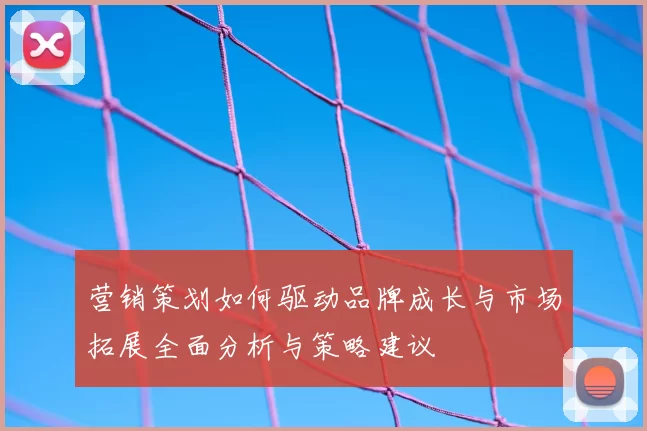 营销策划如何驱动品牌成长与市场拓展全面分析与策略建议